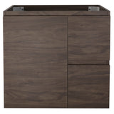 *Clearance* Avisé 750mm Floor Standing Vanity Cabinet with Drawers on the Right Side | Acacia Ash Woodgrain |