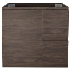 *Clearance* Avisé 750mm Floor Standing Vanity Cabinet with Drawers on the Right Side | Acacia Ash Woodgrain |