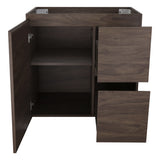 *Clearance* Avisé 750mm Floor Standing Vanity Cabinet with Drawers on the Right Side | Acacia Ash Woodgrain |