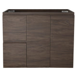 *Clearance* Avisé 900mm Floor Standing Vanity Cabinet with Drawers on the Left Side | Acacia Ash Woodgrain |
