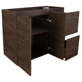 *Clearance* Avisé 900mm Floor Standing Vanity Cabinet with Drawers on the Right Side | Acacia Ash Woodgrain |