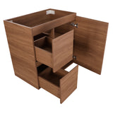 *Clearance* Avisé 750mm Floor Standing Vanity Cabinet with Drawers on the Left Side | Villara Oak Woodgrain |