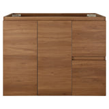 Avisé 900mm Floor Standing Vanity Cabinet with Drawers on the Right Side, Villara Oak Woodgrain *Clearance Stock*