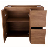 Avisé 900mm Floor Standing Vanity Cabinet with Drawers on the Right Side, Villara Oak Woodgrain *Clearance Stock*