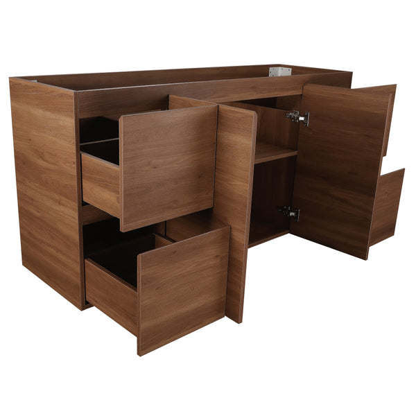 Avisé 1500mm Floor Standing Vanity Cabinet | Villara Oak Woodgrain |