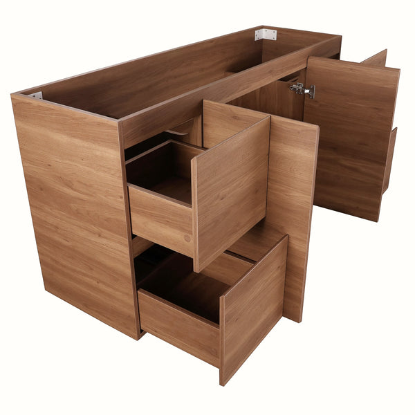 Avisé 1500mm Floor Standing Vanity Cabinet | Villara Oak Woodgrain |