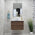 Alles 750mm Wall Hung Vanity Cabinet | Acacia Ash Woodgrain |