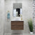 Alles 750mm Wall Hung Vanity Cabinet | Acacia Ash Woodgrain |