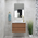 Alles 750mm Wall Hung Vanity Cabinet | Villara Oak Woodgrain |