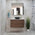 Alles 900mm Wall Hung Vanity Cabinet | Acacia Ash Woodgrain |