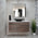 Alles Plus 1200mm Wall Hung Vanity Cabinet | Legna Noir Woodgrain |