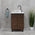 Avisé 600mm Floor Standing Vanity Cabinet | Acacia Ash Woodgrain |