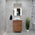 Avisé 600mm Floor Standing Vanity Cabinet | Villara Oak Woodgrain |