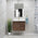 Avisé 750mm Wall Hung Vanity Cabinet with Drawers on the Right Side | Acacia Ash Woodgrain |
