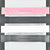 Flair Universal Artificial Stone Bath Caddy, Matte Charcoal