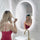 Pill Oval 600mm x 900mm LED Mirror with Frosted Glass Border and Demister