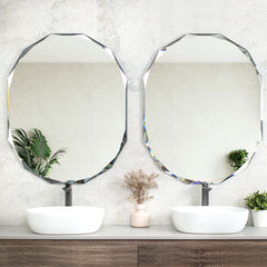 Jewelled Edge Mirror without LED