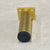 Cylio Round 120mm Vanity Legs - Set of 4, Brushed Brass (Gold)