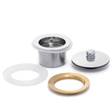 Deluxe Bath Plug & Waste 40mm | Chrome |