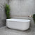 Mayfair 1700mm Classic Floating Oval Freestanding Bath | Gloss White or Matte White |