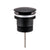 Dome Pop Up Waste, Universal 32mm/40mm, Suits Overflow and Non-Overflow, Matte Black