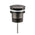 Dome Pop Up Waste, Universal 32mm/40mm, Suits Overflow and Non-Overflow, Matte Gunmetal