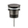 Dome Pop Up Waste, Universal 32mm/40mm, Suits Overflow and Non-Overflow, Matte Gunmetal