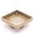 Brass Tile Insert Floor Waste, 75mm Outlet, Brushed Brass (Gold)