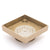 Brass Tile Insert Floor Waste | 75mm Outlet, Brushed Brass (Gold)