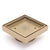 Brass Tile Insert Floor Waste, 75mm Outlet, Brushed Brass (Gold)