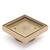 Brass Tile Insert Floor Waste | 75mm Outlet, Brushed Brass (Gold)