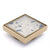 Brass Tile Insert Floor Waste | 90mm Outlet, Brushed Brass (Gold)