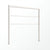 Floor Mounted Freestanding Heated Rail 830mm (W) x 900mm (H) | 4 Colours Available |