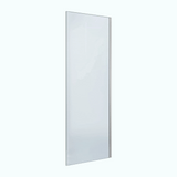 Fresca Fixed Shower Screen Panel for Walk in Shower, Chrome or Black Hardware. Available in 950mm, 1050mm, 1150mm.