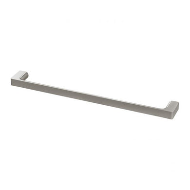Phoenix Gloss Single Towel Rail 800mm | Brushed Nickel |