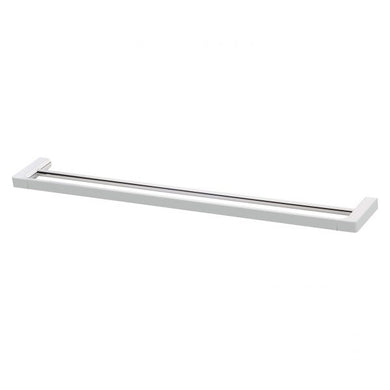 Phoenix Gloss Double Towel Rail 800mm | Chrome |