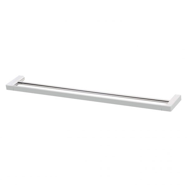 Phoenix Gloss Double Towel Rail 800mm | Chrome |