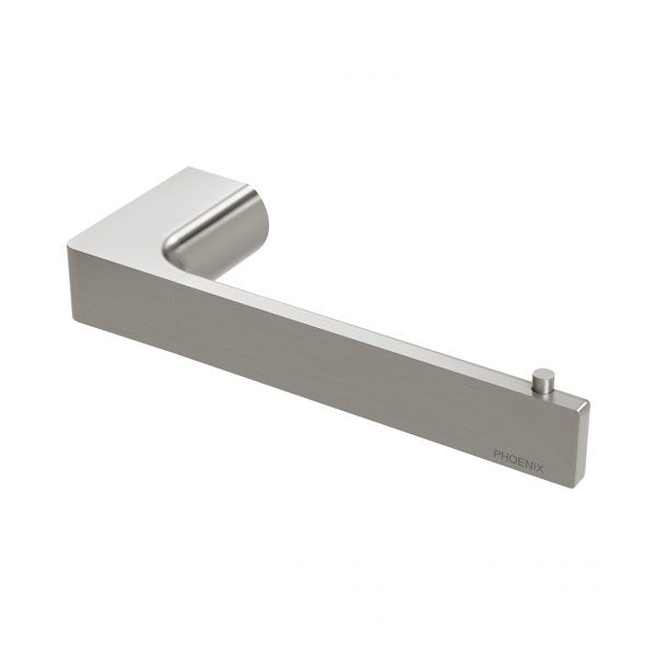 Phoenix Gloss Toilet Roll Holder, Brushed Nickel