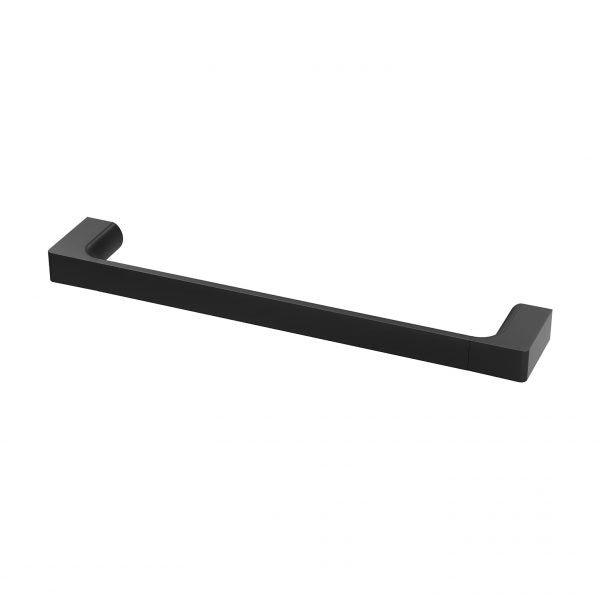Phoenix Gloss Hand Towel Rail, Matte Black