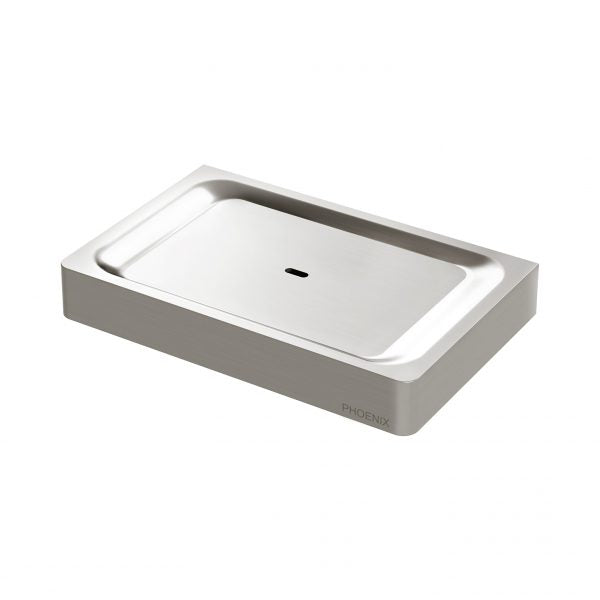 Phoenix Gloss Soap Dish, Brushed Nickel