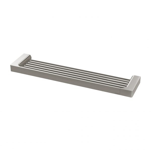 Phoenix Gloss Shower Shelf, Brushed Nickel