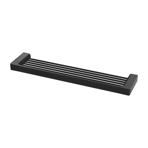 Phoenix Gloss Shower Shelf, Matte Black