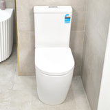 Hysett Q Back to Wall Toilet Suite, Matte White