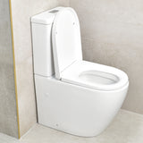 Hysett Q Back to Wall Toilet Suite, Matte White