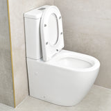 Hysett Q Back to Wall Toilet Suite, Matte White