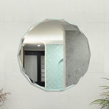 Fine Round Jewel Frameless Mirror with Jewelled Edge | 2 Sizes, 750mm and 900mm |