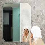 Radiant Jewel Frameless Mirror with Jewelled Edge | 4 Sizes, from 450mm to 1200mm |