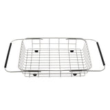 Stainless Steel Wire Basket 330mm x 250mm, Brushed SS Nickel
