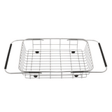 Stainless Steel Wire Basket 330mm x 250mm, Brushed SS Nickel