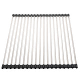 Retto Roller Mat 450mm x 320mm, Brushed SS Nickel